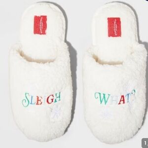 Holiday “Sleigh What?" Scuff Slippers - Wondershop XL